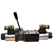 Válvula solenoide NG6 con palanca